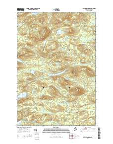 Beetle Mountain 2014 topographic map thumbnail