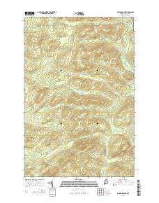 Big Brook Lake 2014 topographic map thumbnail