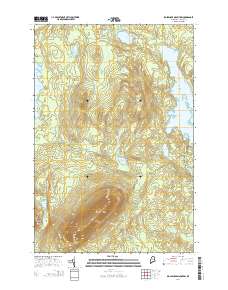 Big Spencer Mountain 2014 topographic map thumbnail