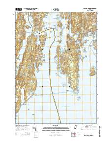 Boothbay Harbor 2014 topographic map thumbnail