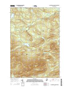 Boundary Bald Mountain 2014 topographic map thumbnail