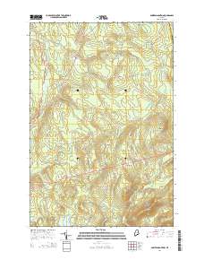 Bowers Mountain 2014 topographic map thumbnail