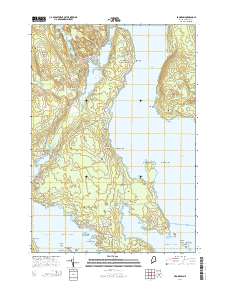 Brooklin 2014 topographic map thumbnail