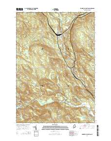 Brownville Junction 2014 topographic map thumbnail