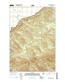 Campbell Brook 2014 topographic map thumbnail