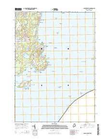 Cape Elizabeth 2014 topographic map thumbnail