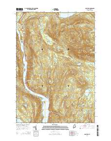 Caratunk 2014 topographic map thumbnail