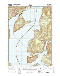 Castine 2014 topographic map thumbnail