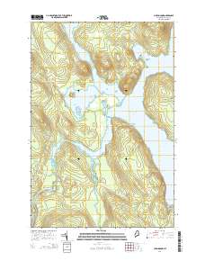 Chesuncook 2014 topographic map thumbnail
