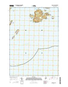 Cross Island 2014 topographic map thumbnail