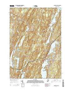 Damariscotta 2014 topographic map thumbnail