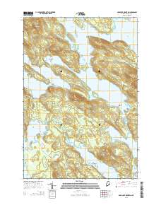 Dark Cove Mountain 2014 topographic map thumbnail