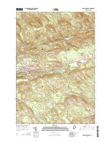 Dover-Foxcroft 2014 topographic map thumbnail