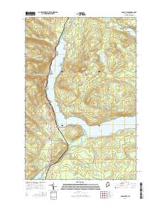 Eagle Lake 2014 topographic map thumbnail