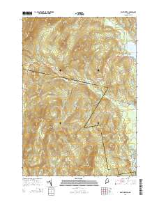 East Dixfield 2014 topographic map thumbnail