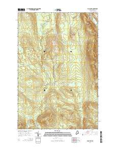 Echo Lake 2014 topographic map thumbnail