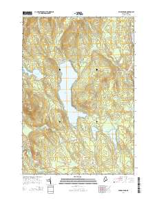Embden Pond 2014 topographic map thumbnail