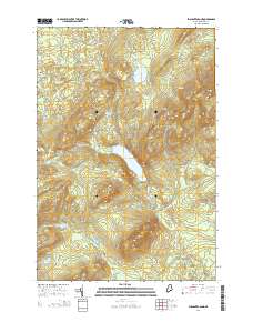 Enchanted Pond 2014 topographic map thumbnail