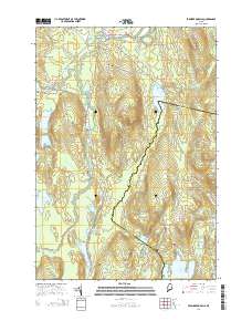 Farmington Falls 2014 topographic map thumbnail