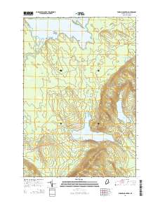 Farrow Mountain 2014 topographic map thumbnail