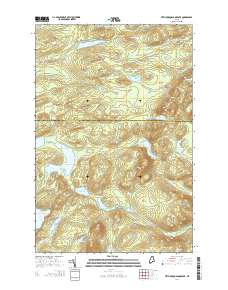 Fifth Musquacook Lake 2014 topographic map thumbnail