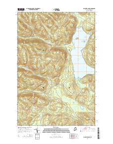 Fish River Lake 2014 topographic map thumbnail