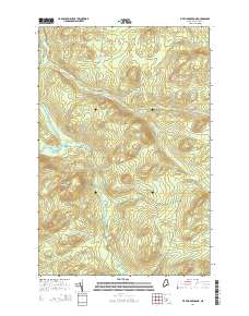 Five Finger Brook 2014 topographic map thumbnail