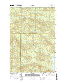 Fool Brook 2014 topographic map thumbnail