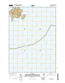 Frenchboro 2014 topographic map thumbnail