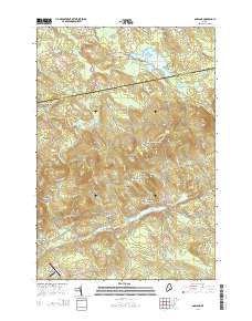 Garland 2014 topographic map thumbnail