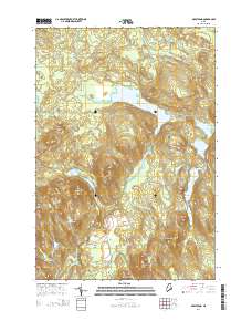 Great Pond 2014 topographic map thumbnail