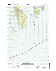 Great Wass Island 2014 topographic map thumbnail