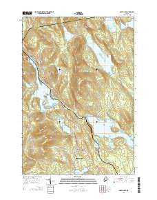 Green Lake 2014 topographic map thumbnail