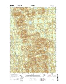 Greenlaw Pond 2014 topographic map thumbnail