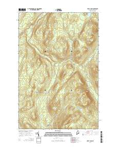 Hafey Pond 2014 topographic map thumbnail