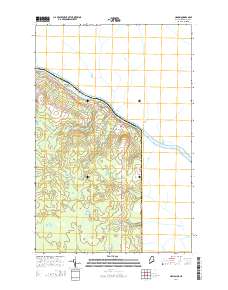 Hamlin 2014 topographic map thumbnail