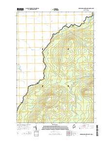 Hardwood Mountain SW 2014 topographic map thumbnail