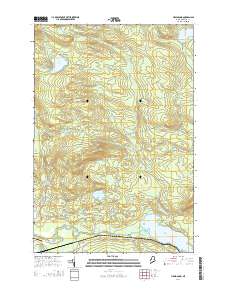 Heald Pond 2014 topographic map thumbnail
