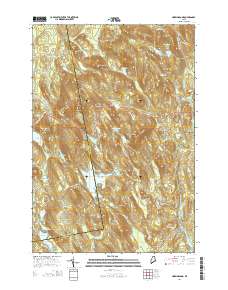 Hopkins Pond 2014 topographic map thumbnail