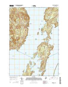 Islesboro 2014 topographic map thumbnail