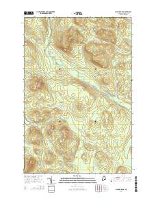 Jack Mountain 2014 topographic map thumbnail