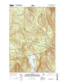 Jimmey Mountain 2014 topographic map thumbnail