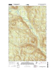Johnson Brook Mountain 2014 topographic map thumbnail