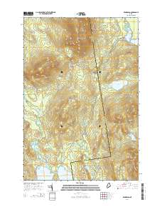 Kennebago 2014 topographic map thumbnail