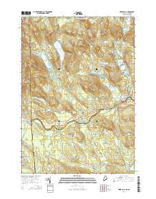 Kezar Falls 2014 topographic map thumbnail