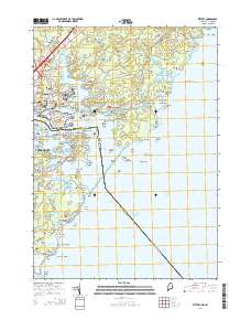 Kittery 2014 topographic map thumbnail