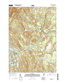 Limington 2014 topographic map thumbnail