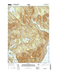 Lincolnville 2014 topographic map thumbnail