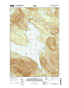 Little Bigelow Mountain 2014 topographic map thumbnail