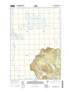 Louise Mountain 2014 topographic map thumbnail